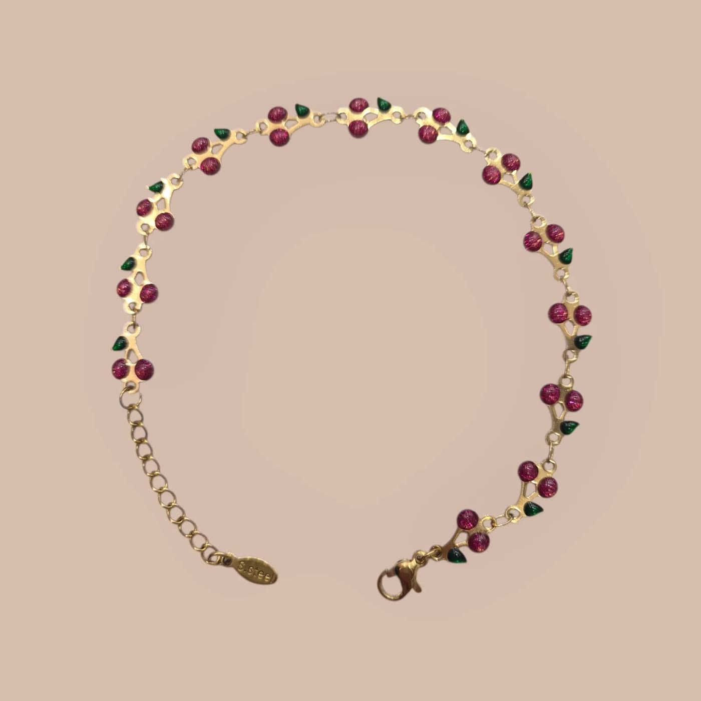 pulsera de cereza  do