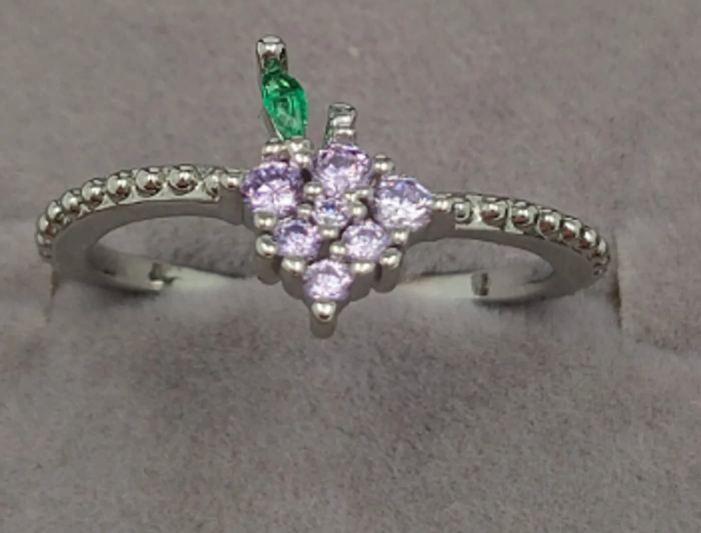 anillo pleteado  ajustable