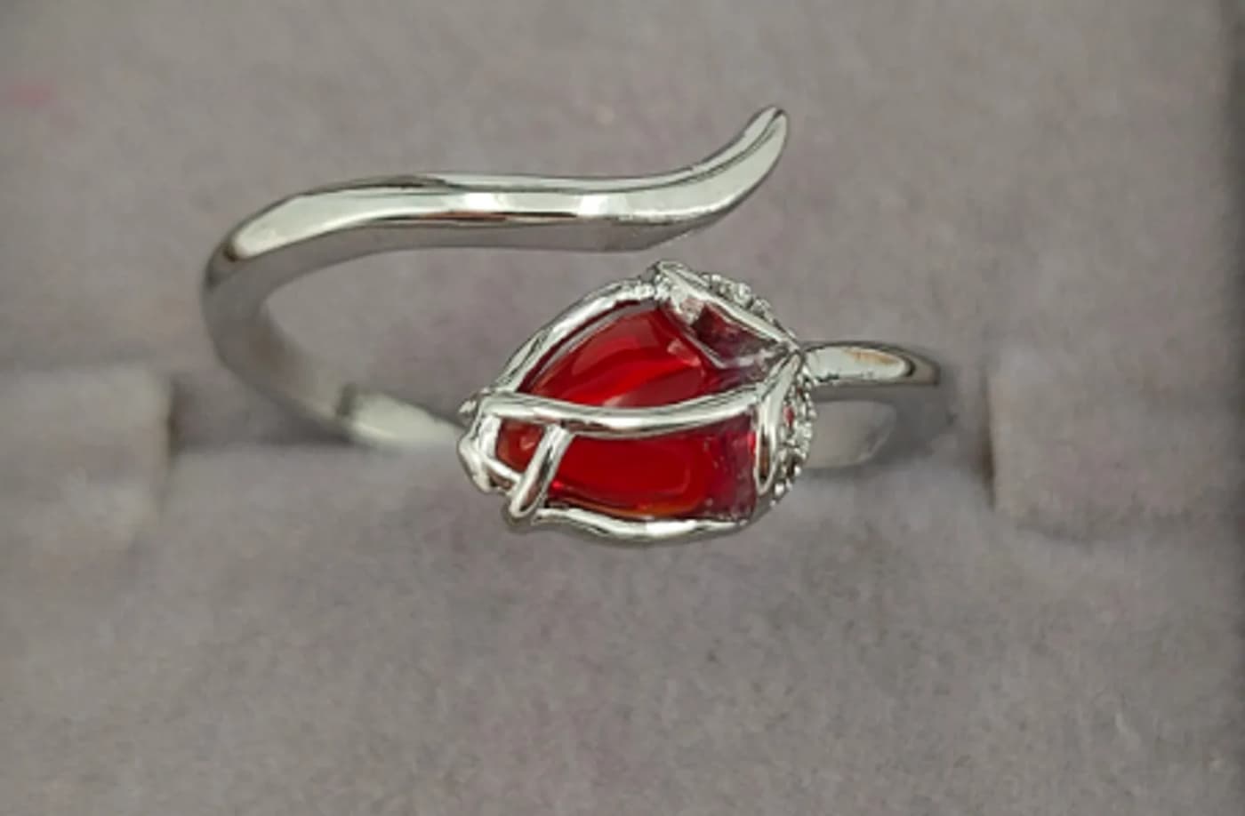 anillo pleteado  ajustable