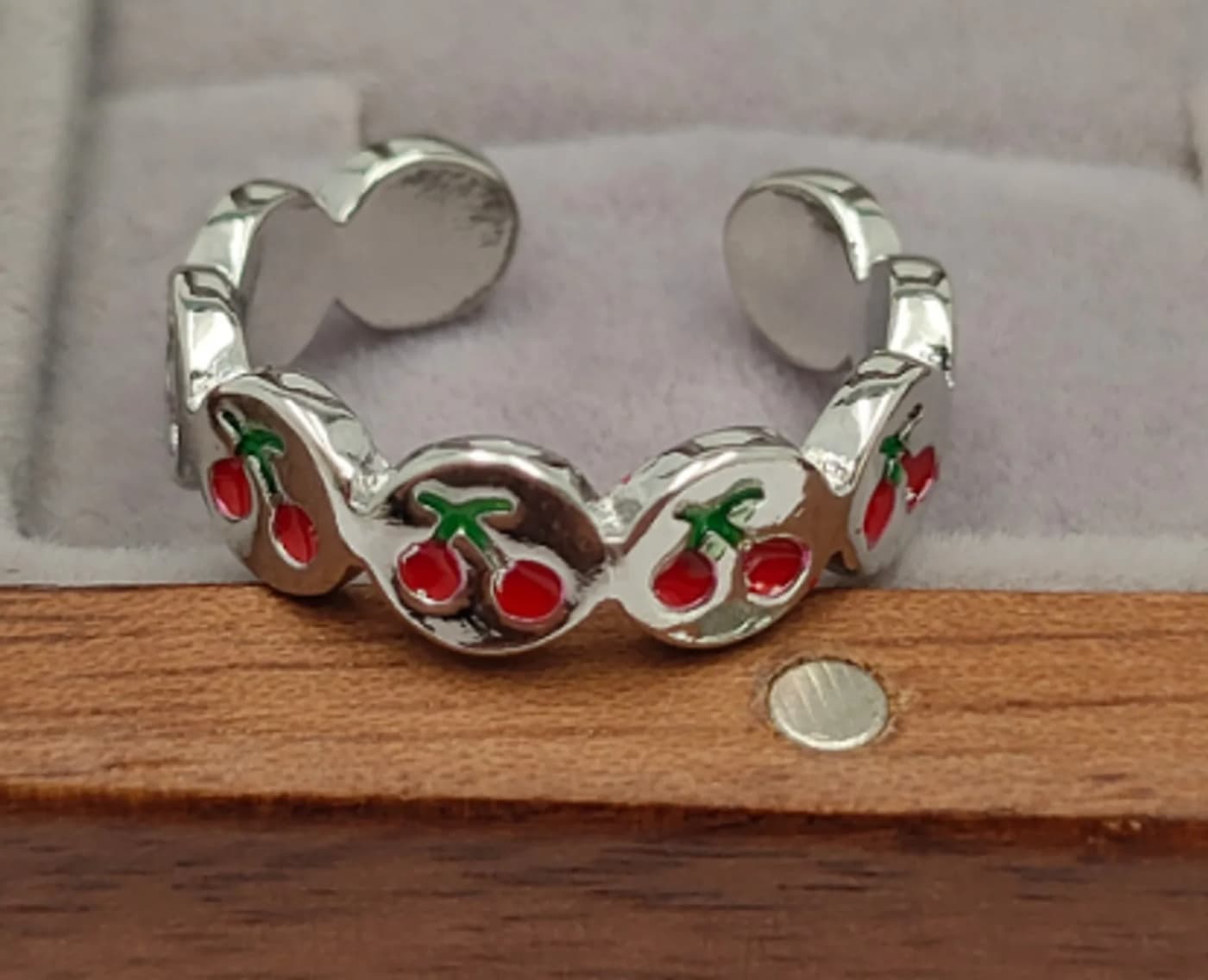anillo pleteado  ajustable