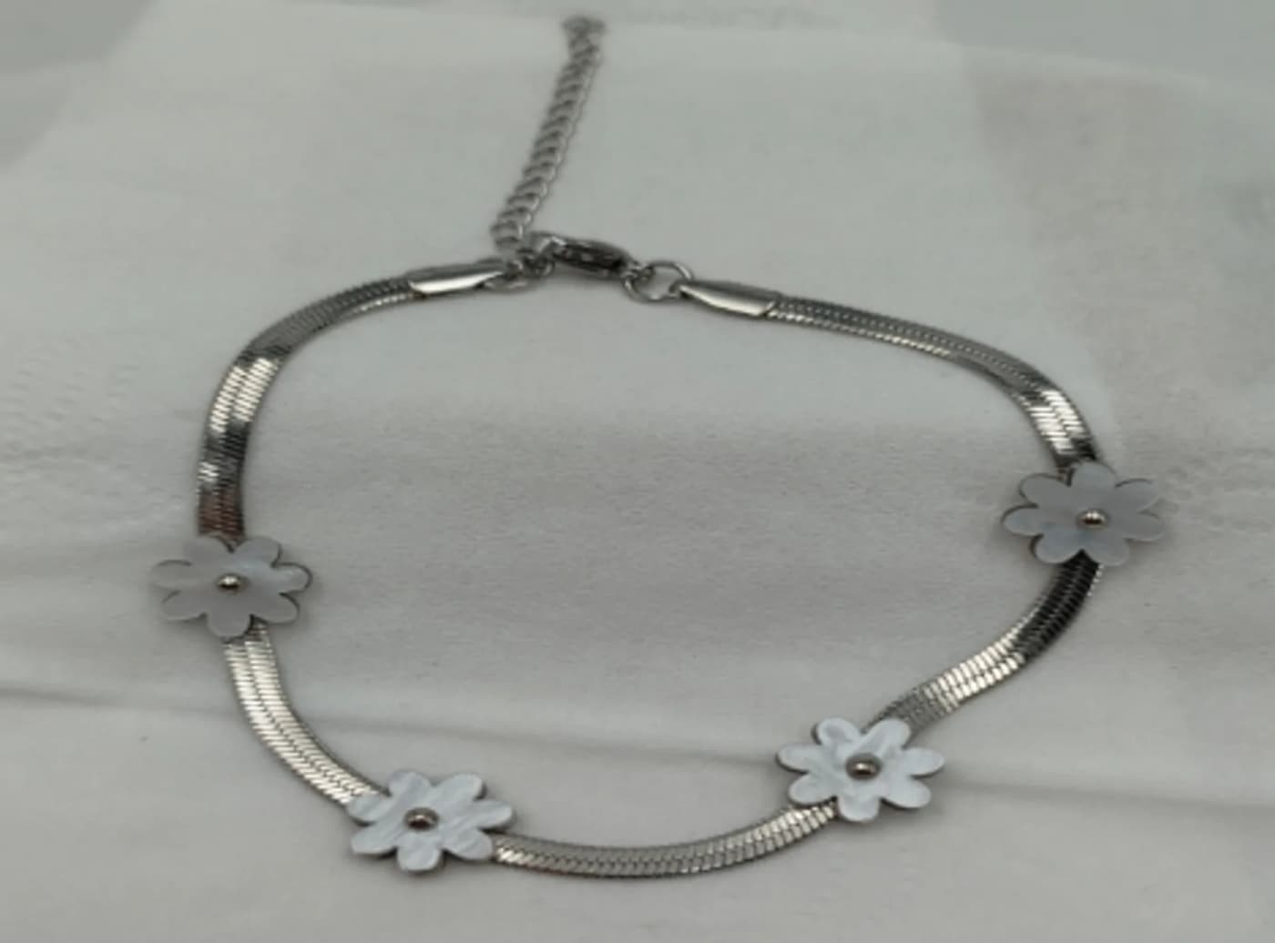 pulsera con flor p