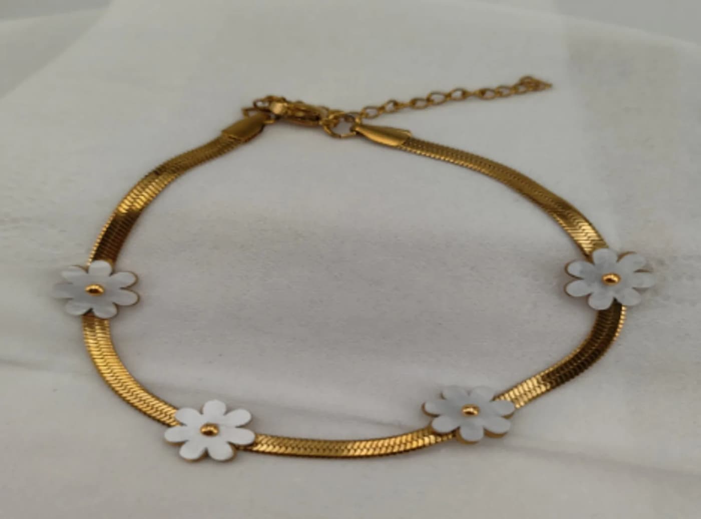 pulsera con flor do