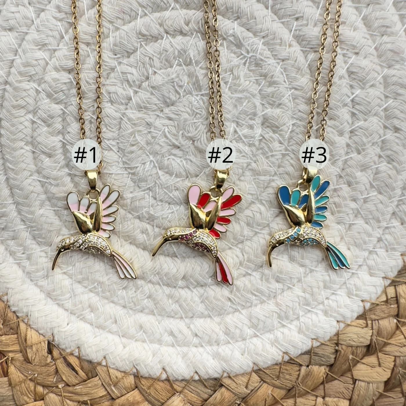 Collar colibri