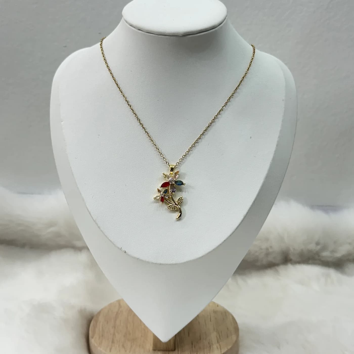 Collar flor