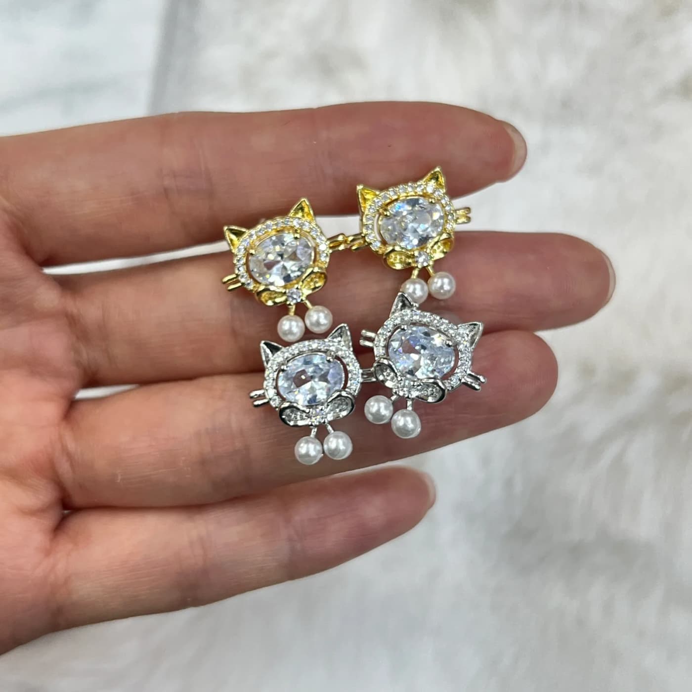 Aros brillante gatitos