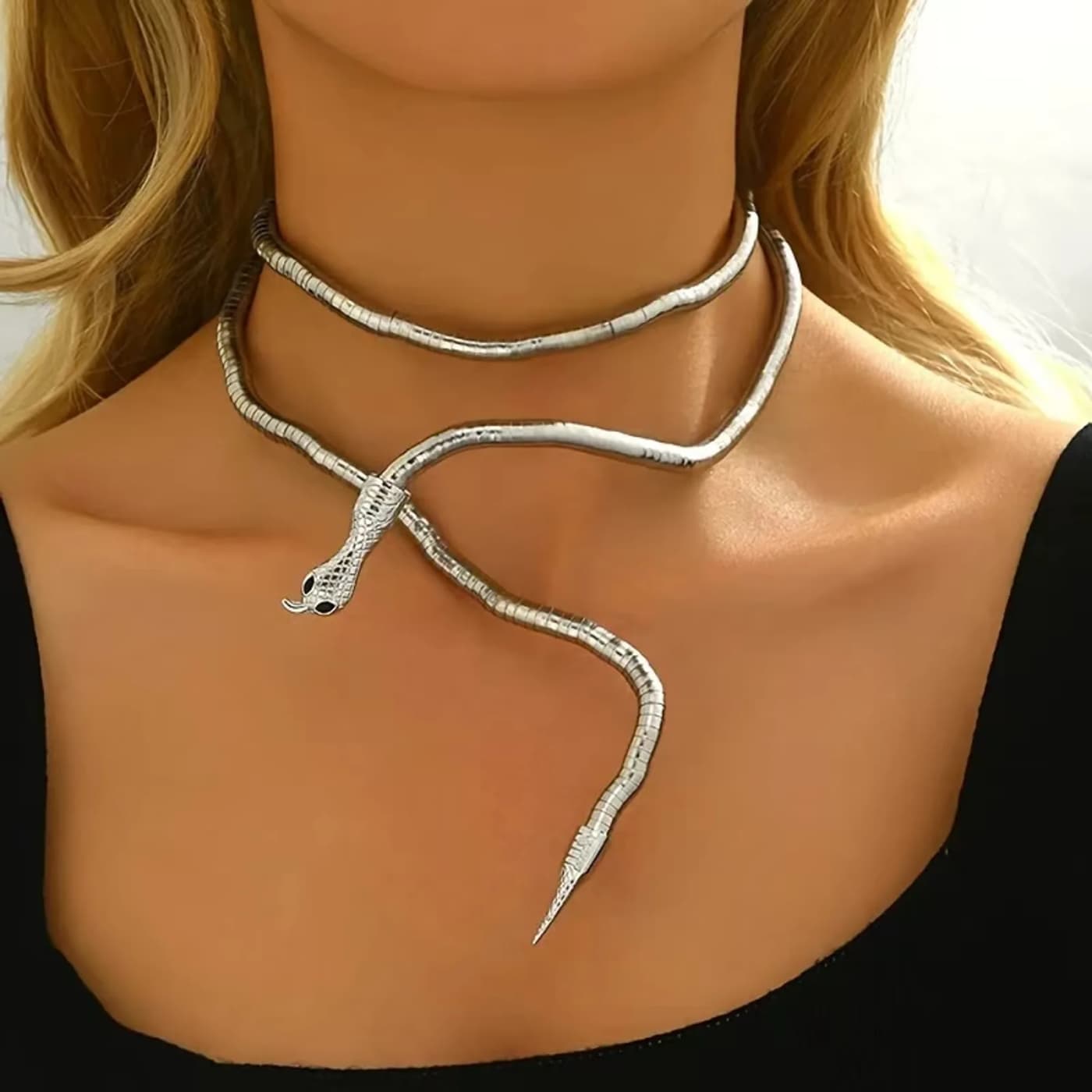 Collar serpiente