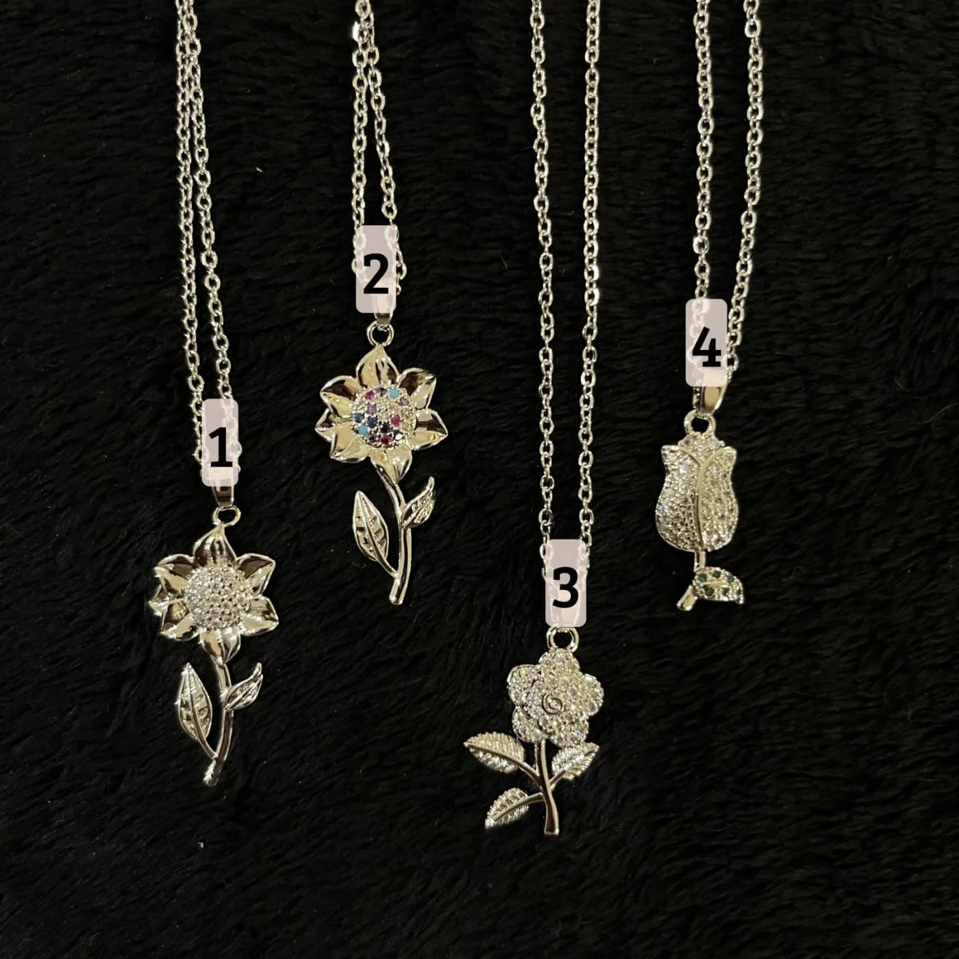 Collar flor