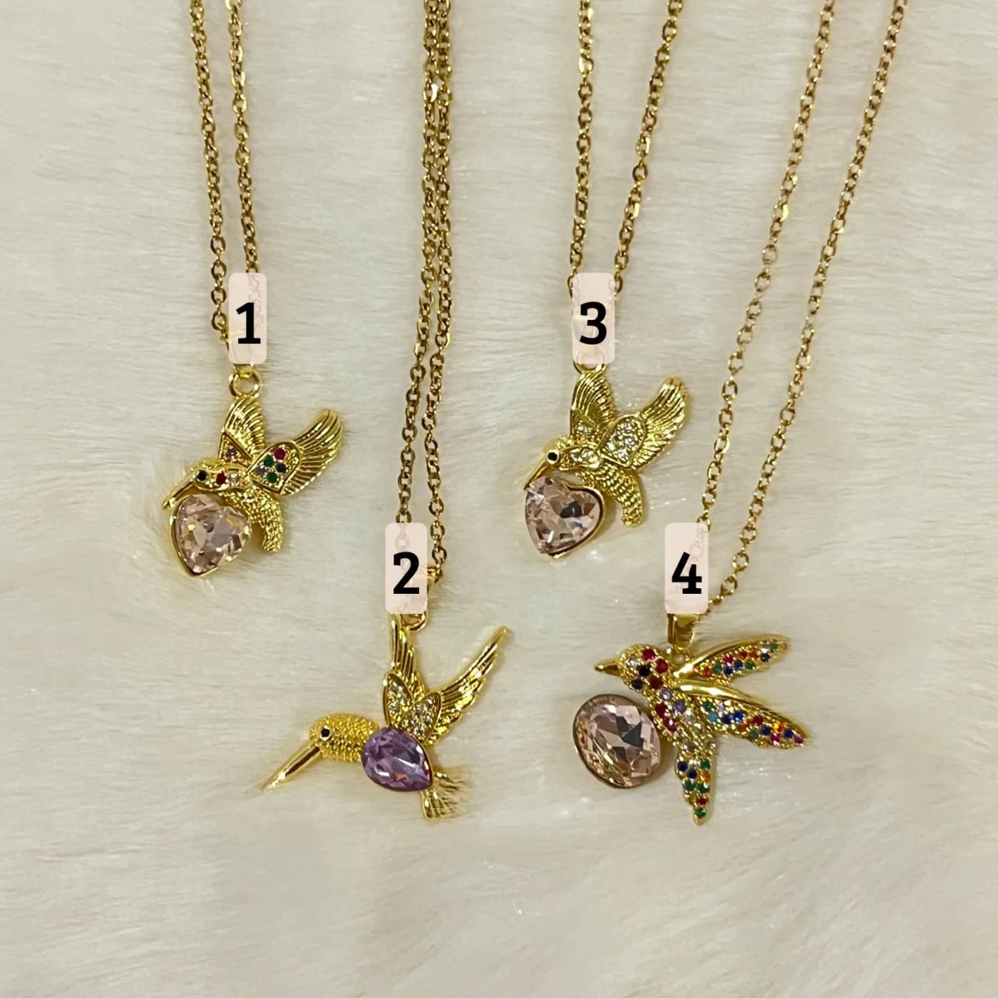 Collar colibri